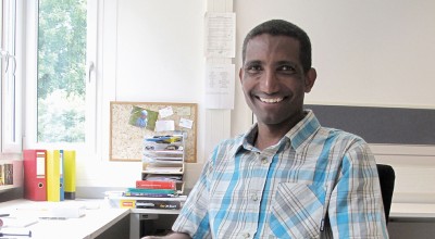 Abraham Teweldemedhin. Fotoğraf: Gerd Jenewein, 2014